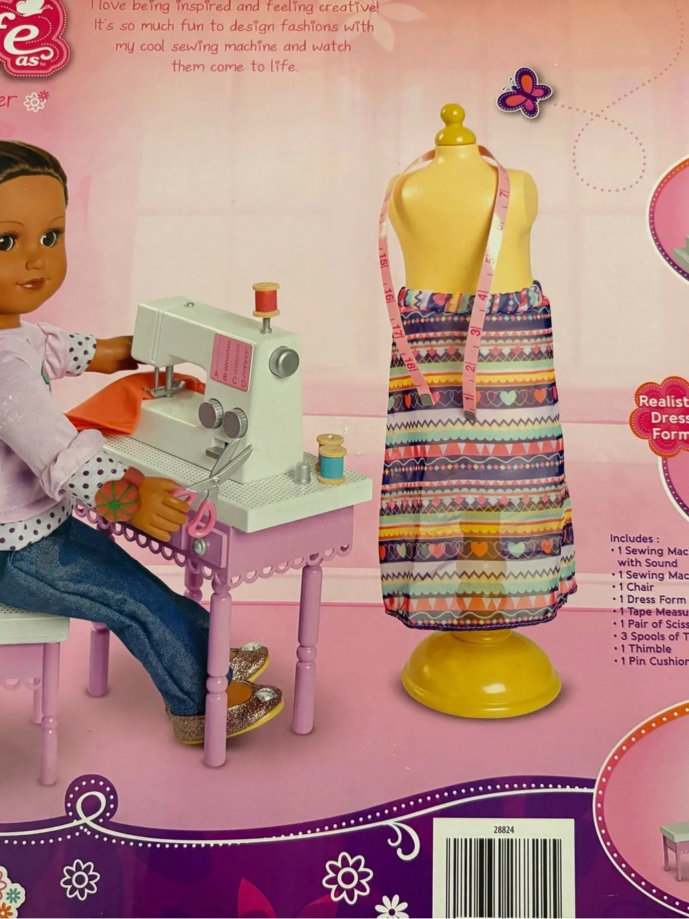 My Life 11 pc Fashion Designer Play Set 18” American Girl Dolls Sewing Machine